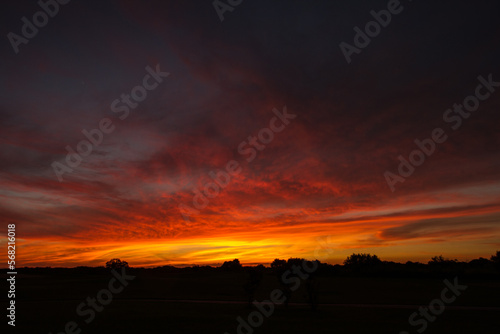 Floresville, Texas sunset.