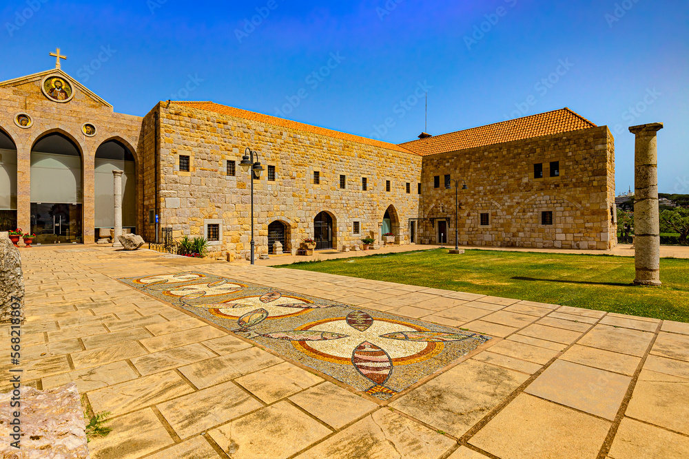 Lebanon. Beit Mary town. Deir al-Qalaa (