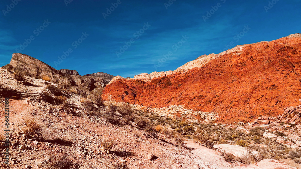 Stunning colors at Red Rock Canyon