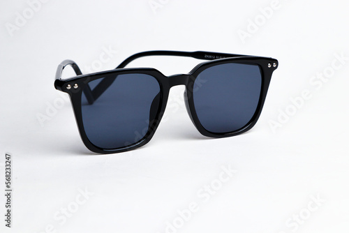 men's sunglasses isolated on white 