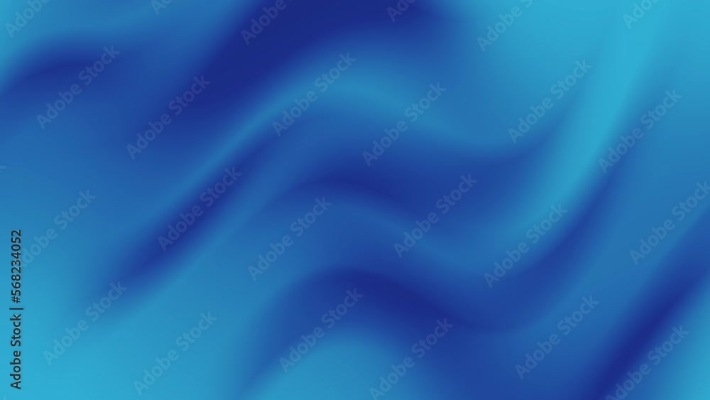 Abstract blurry blue gradient waves background. Seamless loop animation. 4K footage Abstract blurry blue gradient waves background. Seamless loop animation. 4K footage