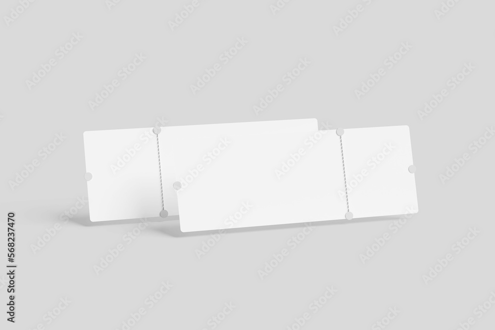 Ticket Mockup Ticket Mockup