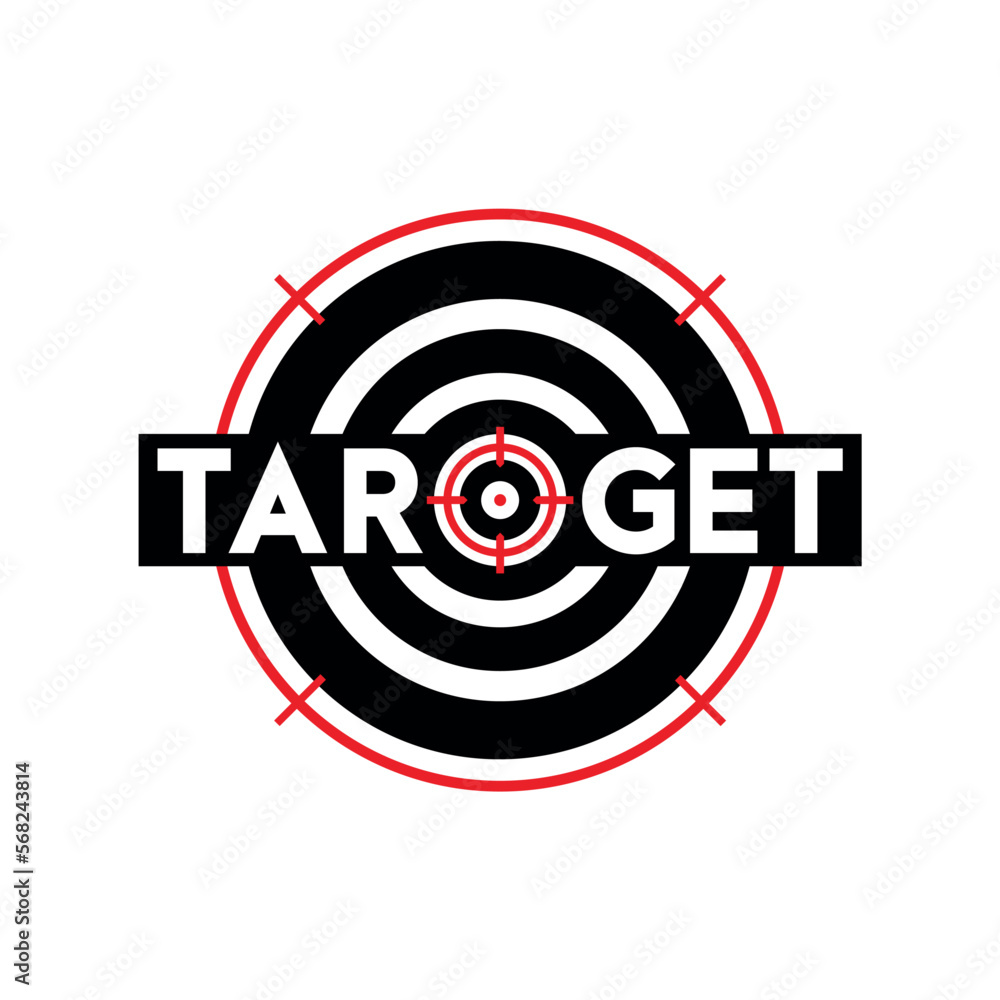 Target logo vector - focus concept. Target logo vector - focus concept.
