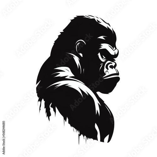 Black gorilla logo
