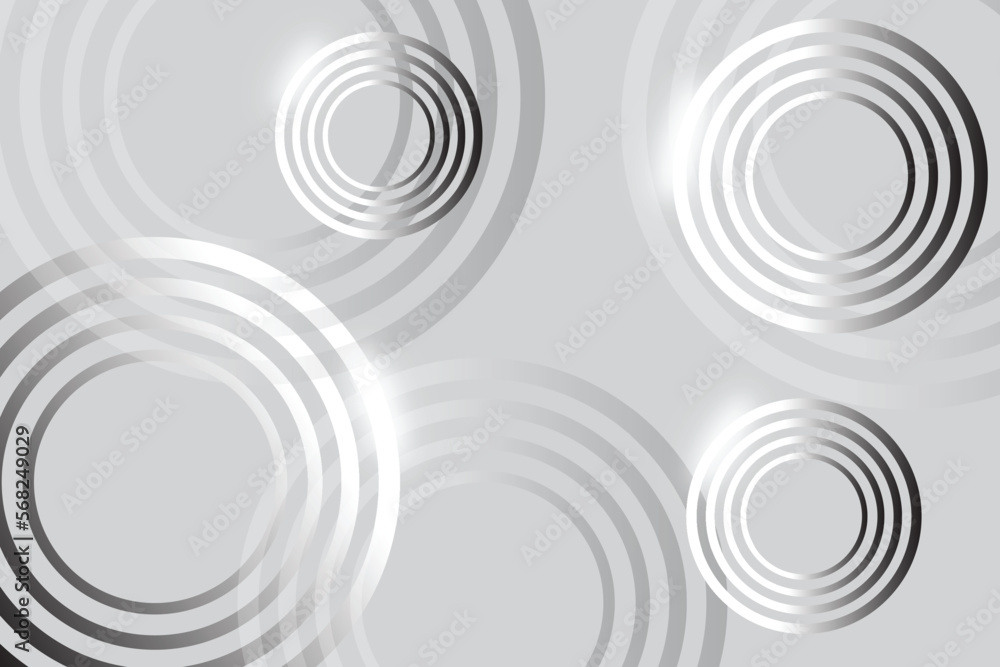 glowing circle abstract background
