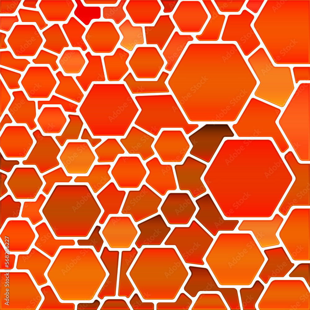 Obraz premium abstract vector stained-glass mosaic background