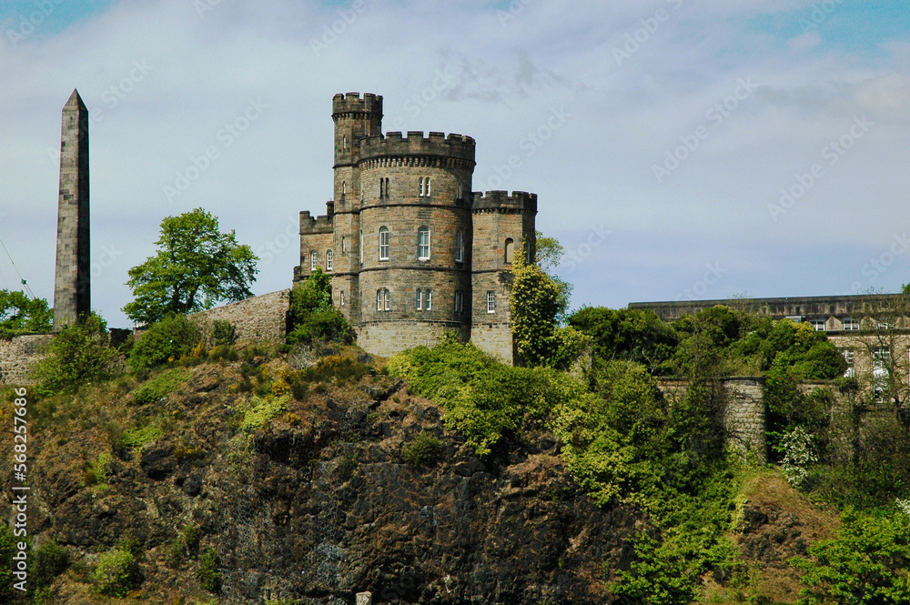 Castle house in Edinburgh Castle house in Edinburgh