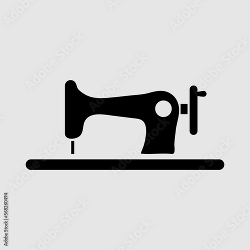  Sewing Machine flat vector icon. trendy style illustration on white background..eps