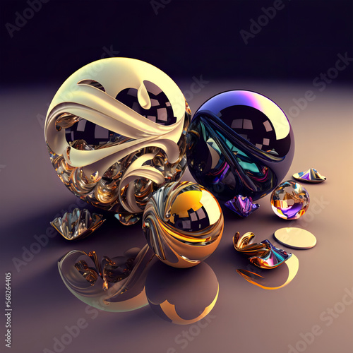 AI Abstract Digital Art #62