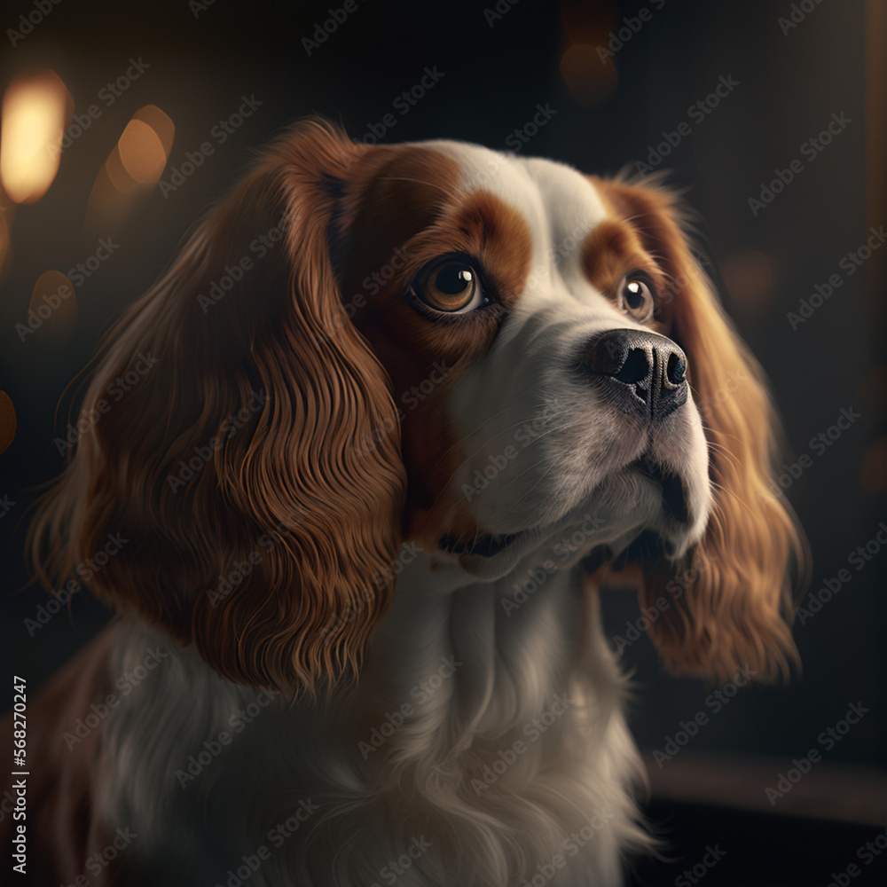 english cocker spaniel generated by AI