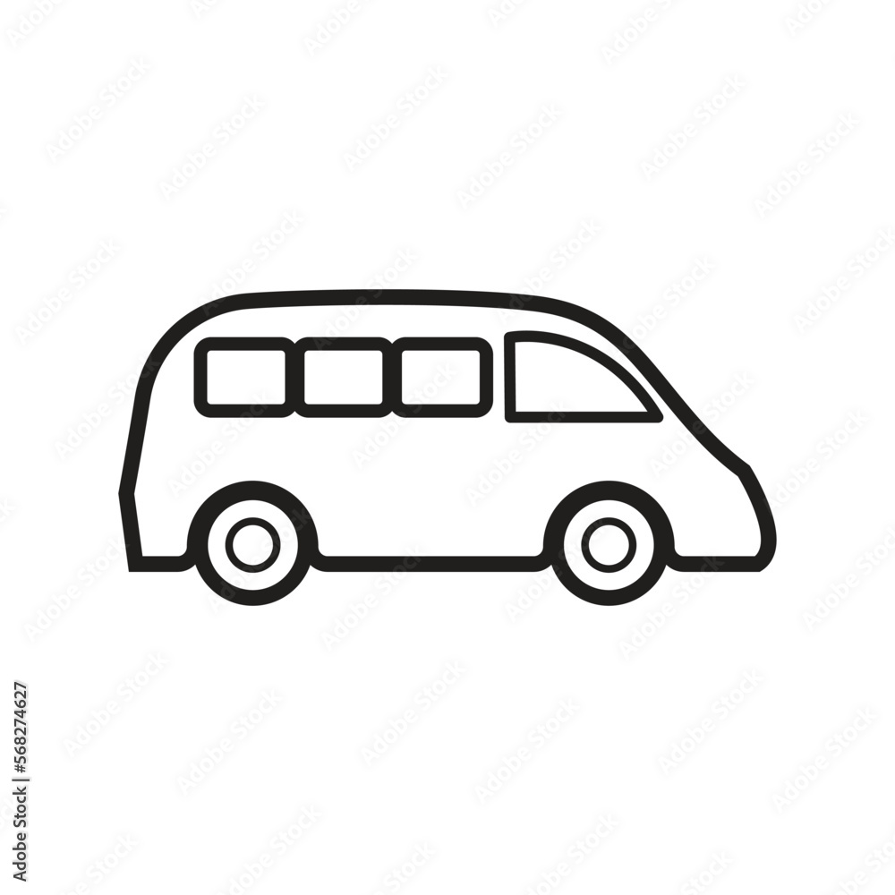 car transportation icon  vector  illustration design logo template flat style trendy collection