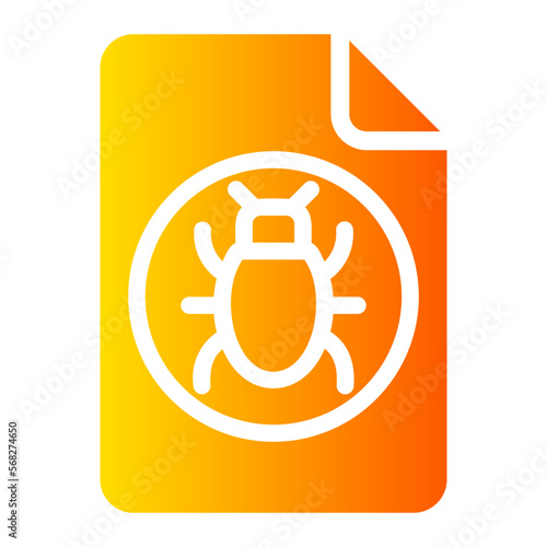 infected gradient icon