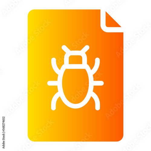 infected gradient icon