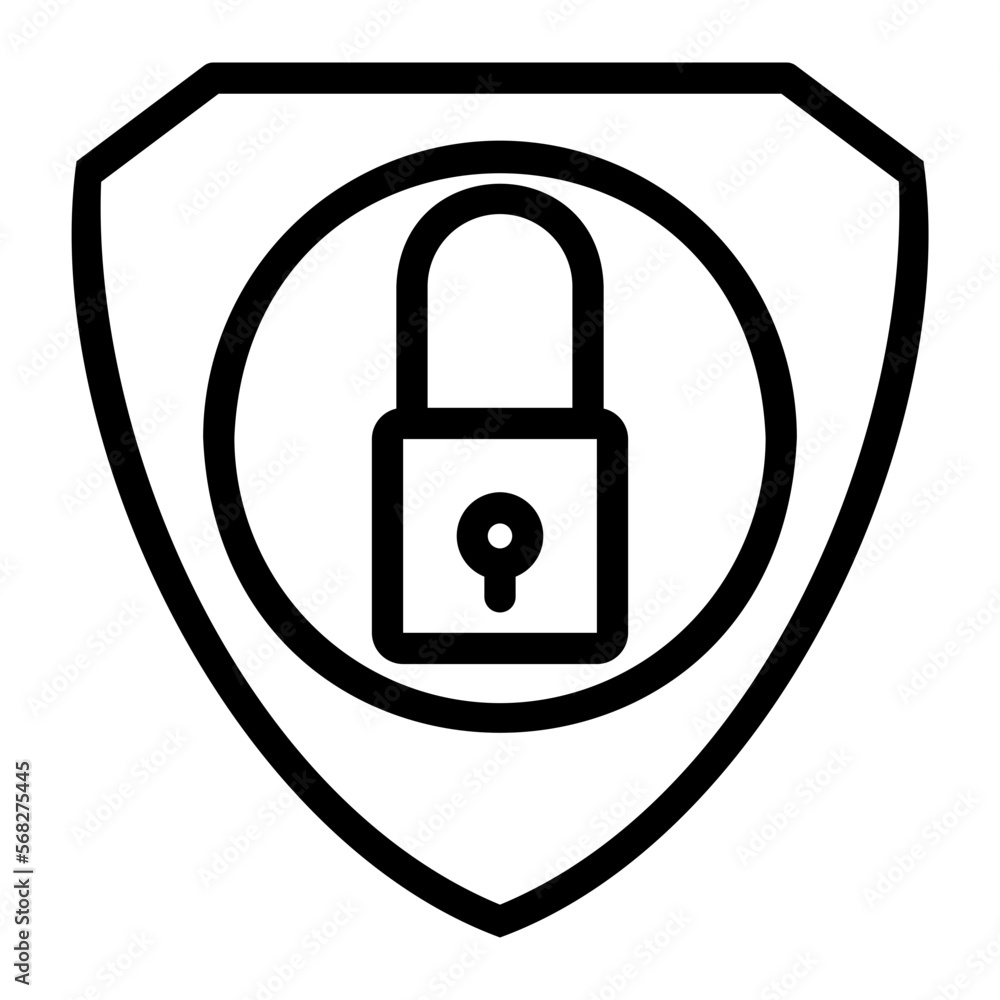 encrypted line icon encrypted line icon