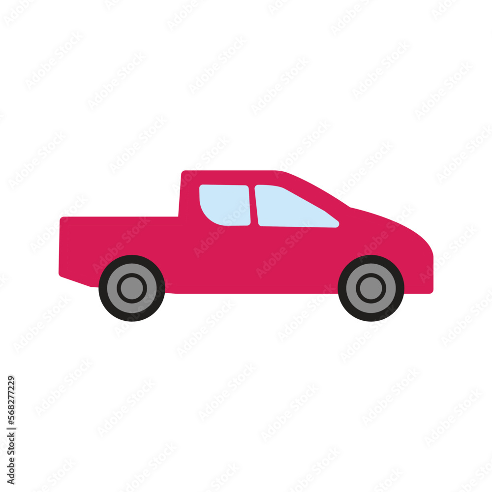 car transportation icon  color vector illustration design logo template flat style trendy collection