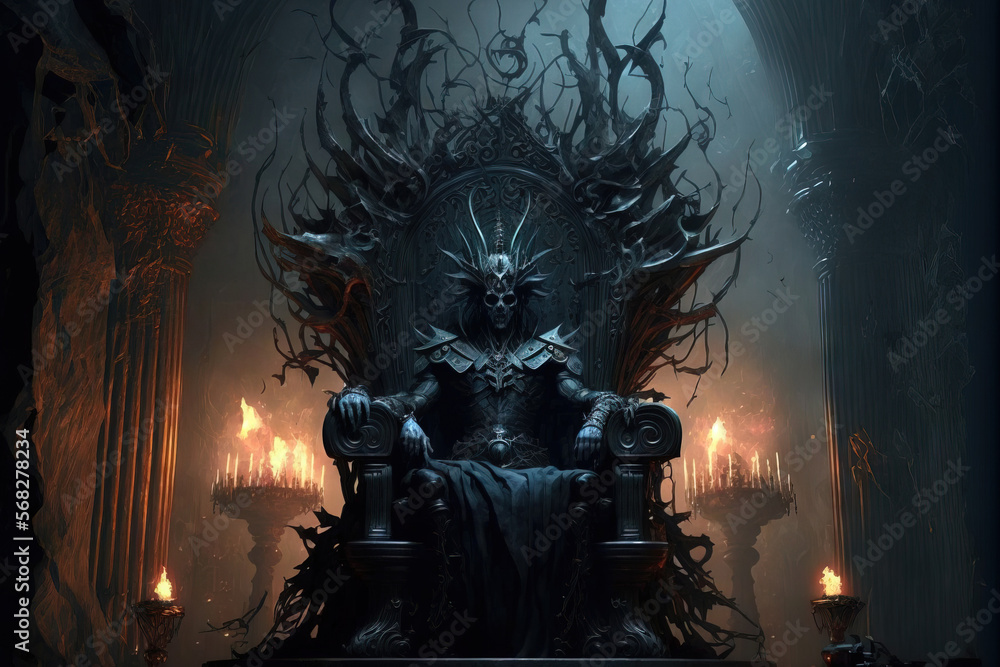 The black castle's ultimate boss,. Generative AI The black castle's ultimate boss,. Generative AI