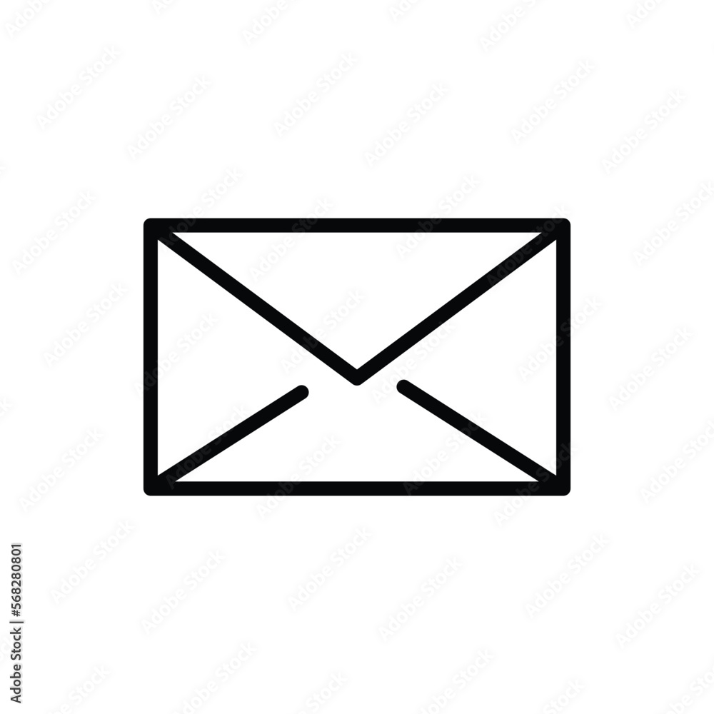e mail, envelope icon line vector illustration design logo template flat style trendy collection e mail, envelope icon line vector illustration design logo template flat style trendy collection
