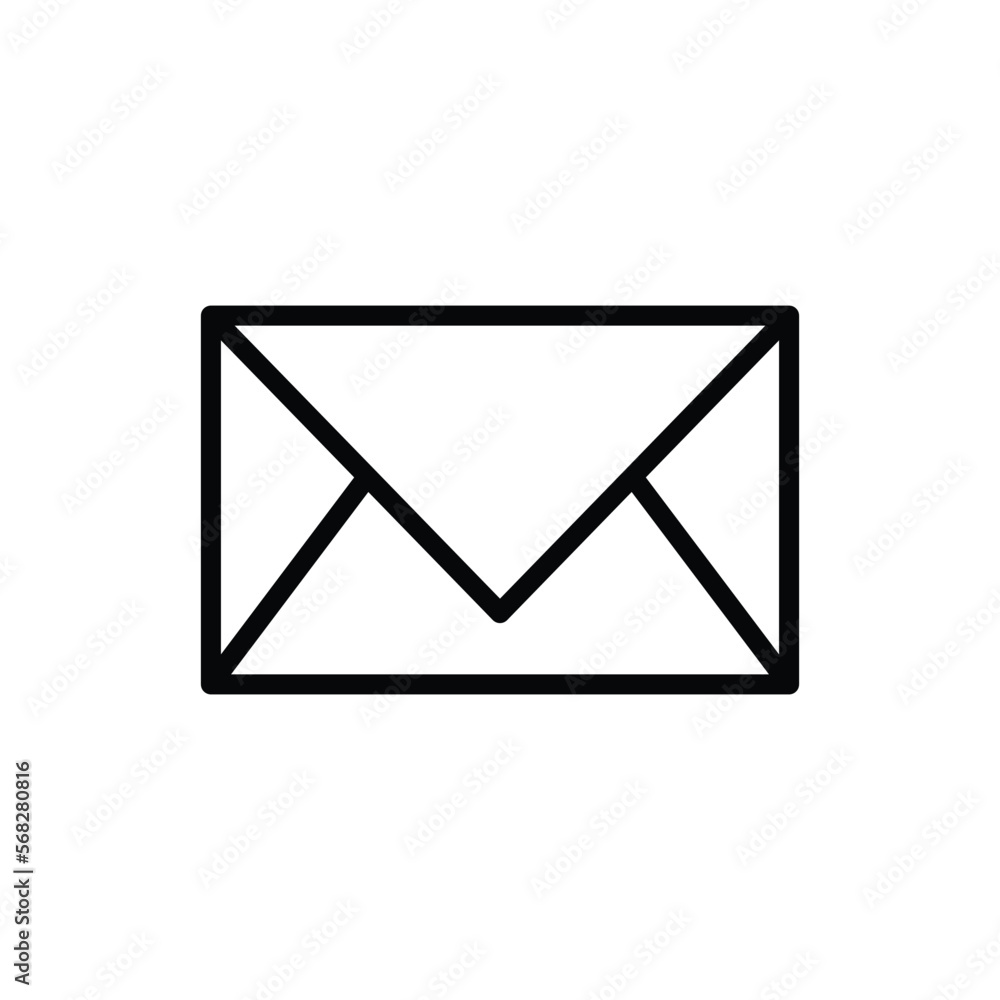 e mail, envelope icon line vector illustration design logo template flat style trendy collection e mail, envelope icon line vector illustration design logo template flat style trendy collection