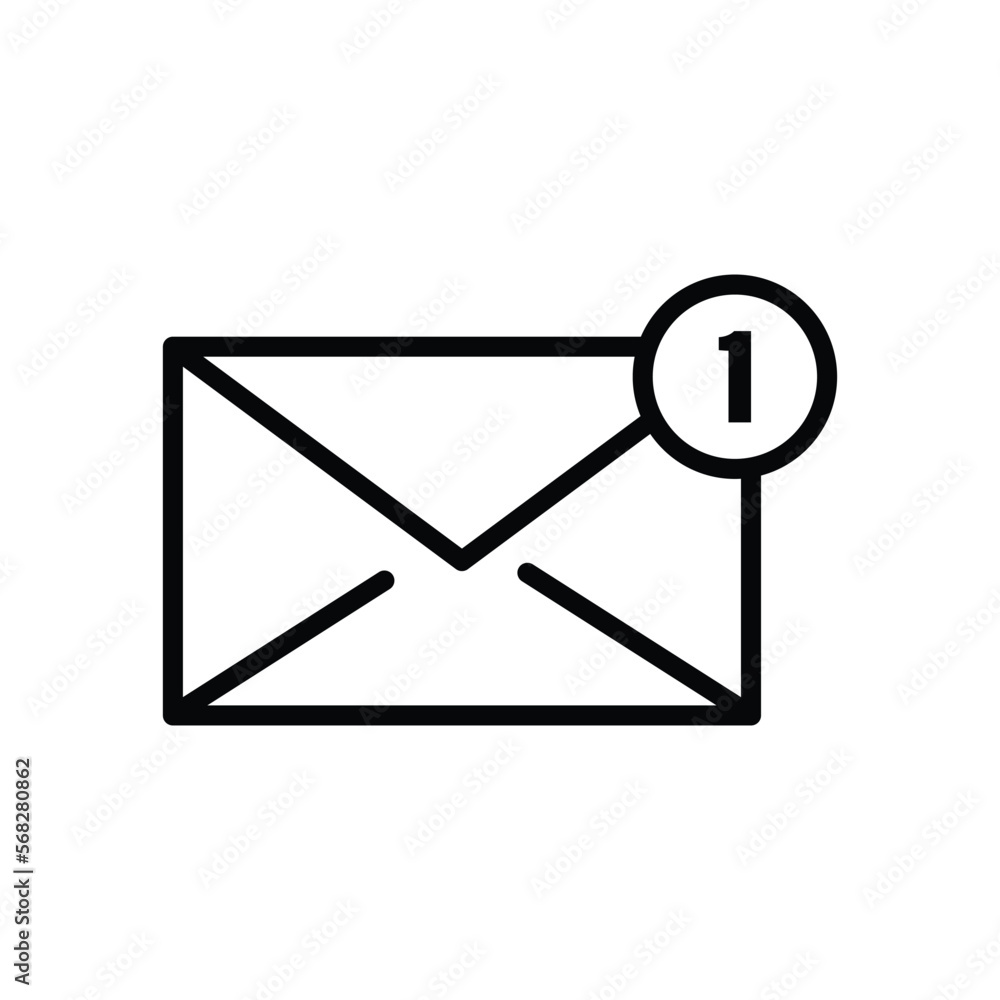 e mail, envelope icon line vector illustration design logo template flat style trendy collection e mail, envelope icon line vector illustration design logo template flat style trendy collection