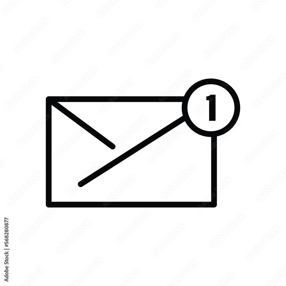 e mail, envelope icon line vector illustration design logo template flat style trendy collection e mail, envelope icon line vector illustration design logo template flat style trendy collection