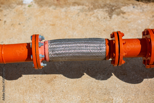 Canvas Print Flex hoses carbon steel for industrial chemicals use