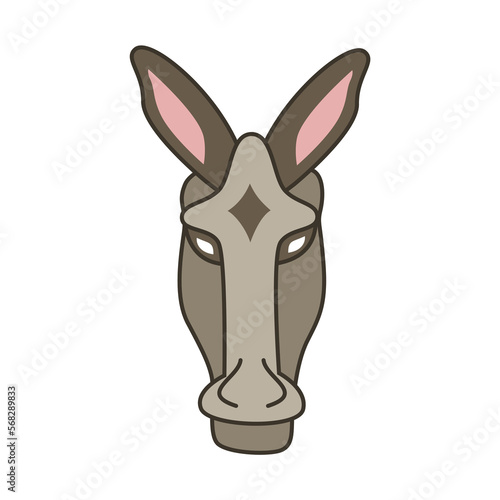 Horse head isolated for mascot symbol design © berkahjayamaterial