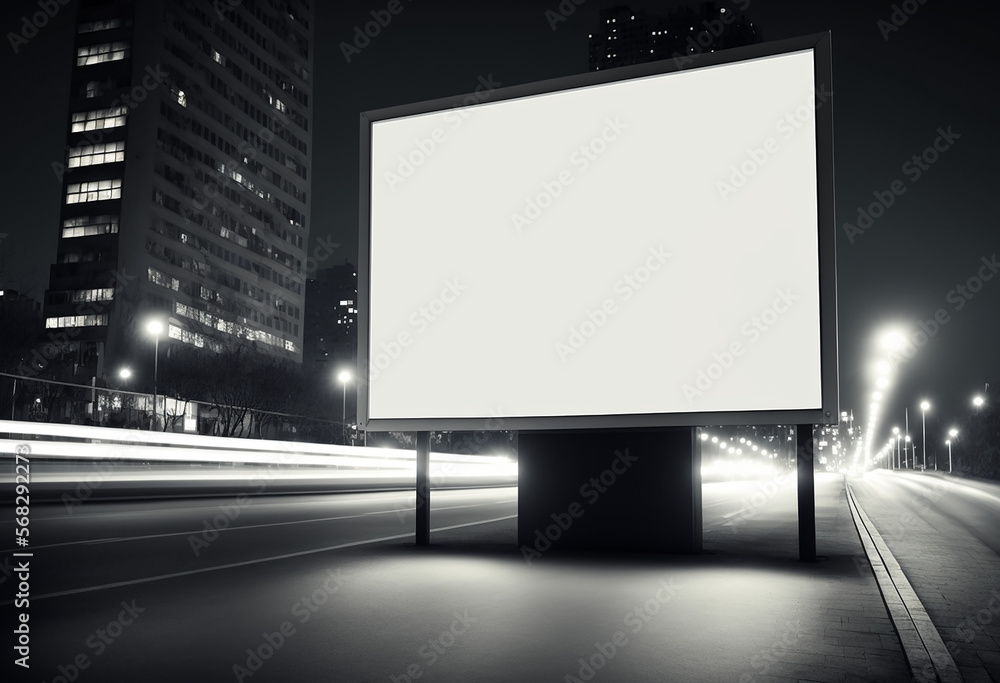 billboard at night billboard at night
