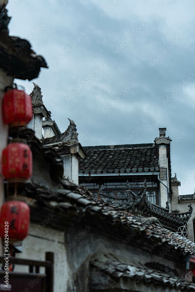 Fototapeta premium old village