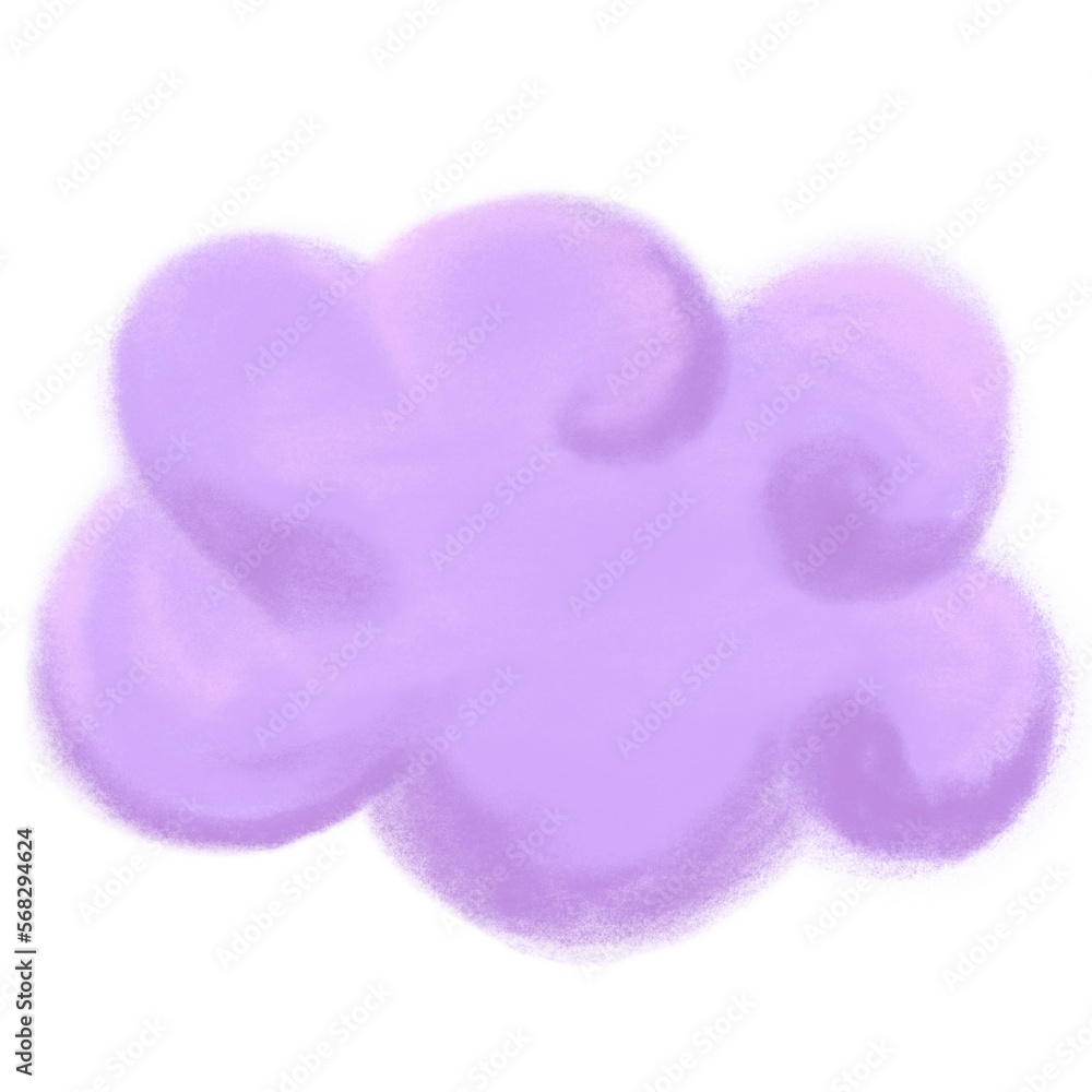 shaped purple cloud shaped purple cloud