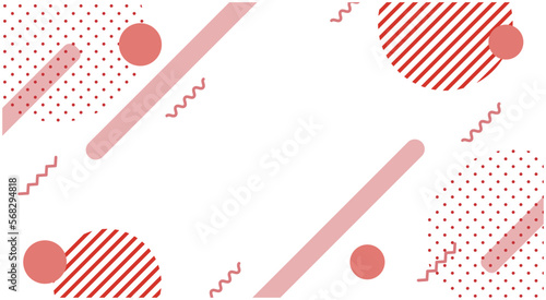 幾何学図形の背景イラスト