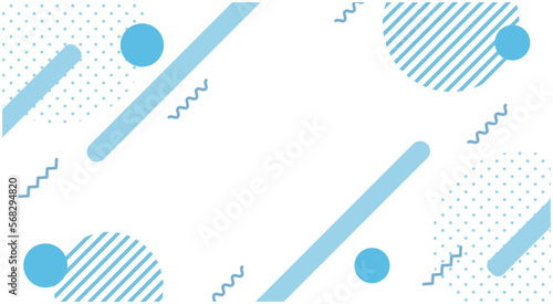 幾何学図形の背景イラスト