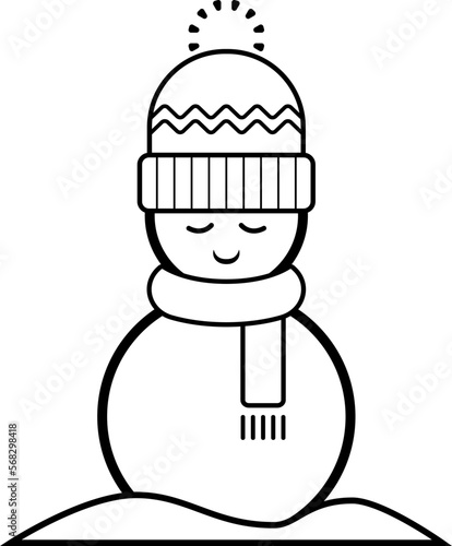 winter icon illustration