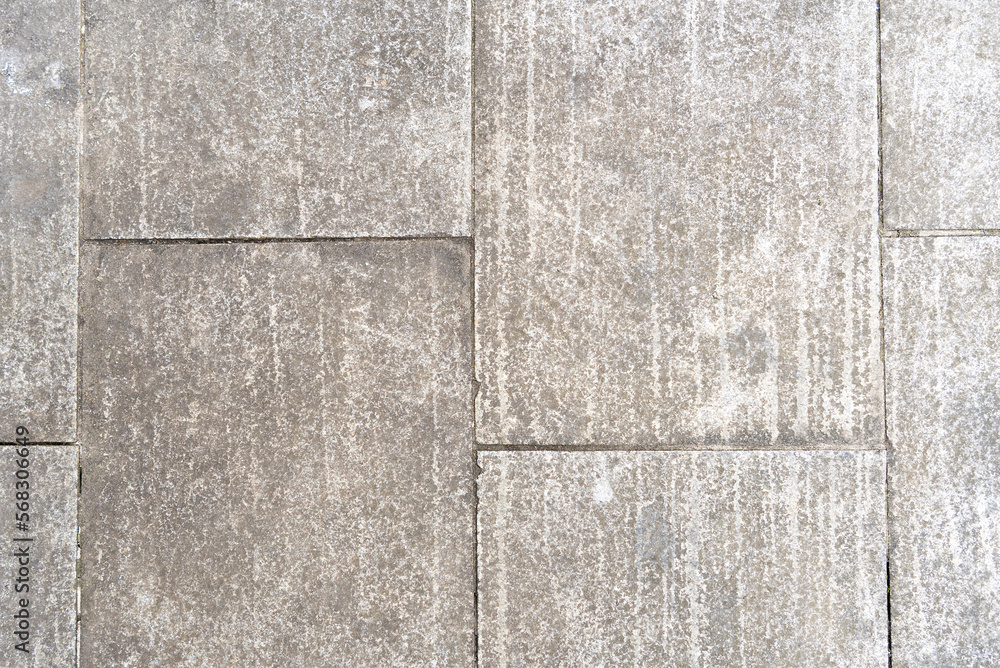Fototapeta premium paving slab texture. gray seamless texture of granite tiles