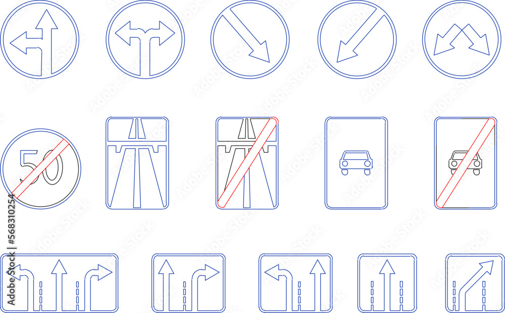 Signpost symbol logo illustration vector sketch Signpost symbol logo illustration vector sketch