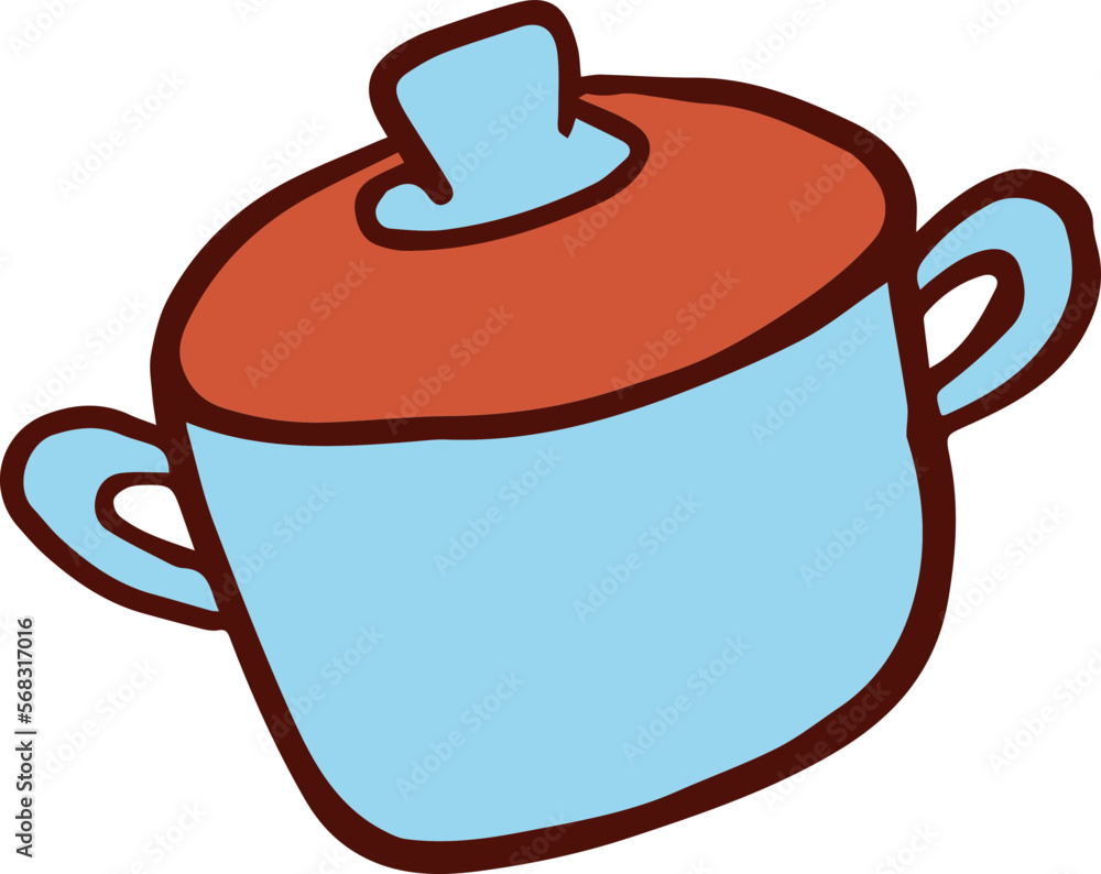 Fototapeta premium Cute Pan Illustration 