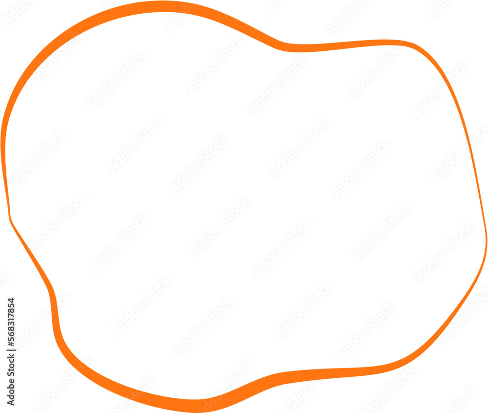 Aesthetic Blob Line Design Element Vector Aesthetic Blob Line Design Element Vector