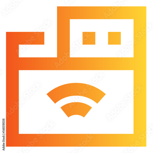 hotspot gradient icon