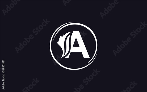 Free Download Beauty spa logo and woman hair logo symbol design with the letter and alphabet - GFXLoad