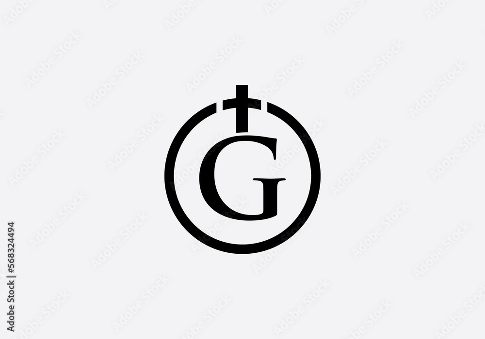 Church logo and Church symbol design vector with the letter Church logo and Church symbol design vector with the letter