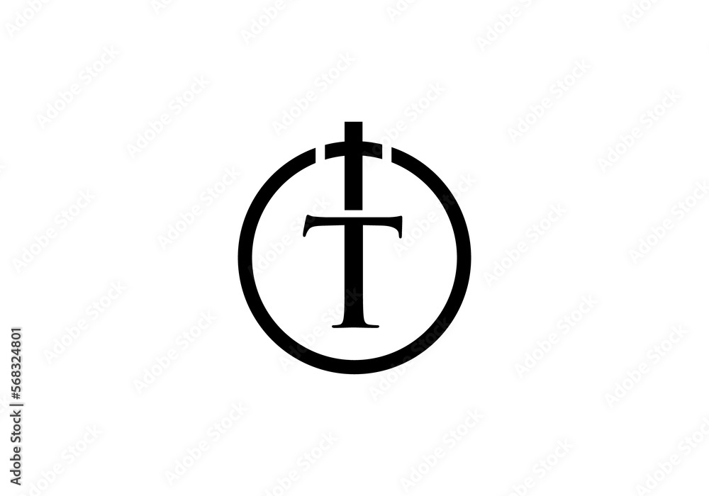 Church logo and Church symbol design vector with the letter Church logo and Church symbol design vector with the letter