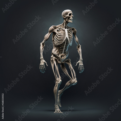 Human body, skeleton
