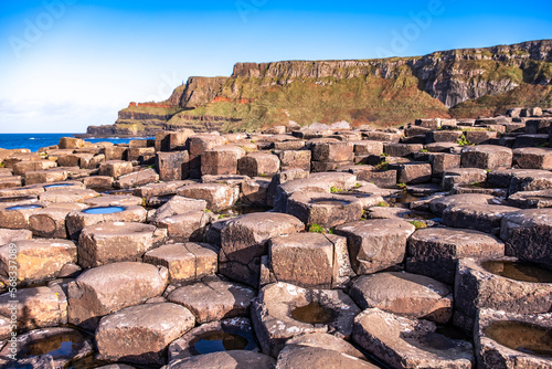 The Giant's Causeway by Bushmills in Northern Ireland, United Kingdom photo