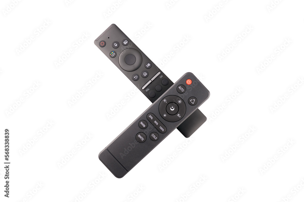 Remote control isolated on white background. Remote control isolated on white background.