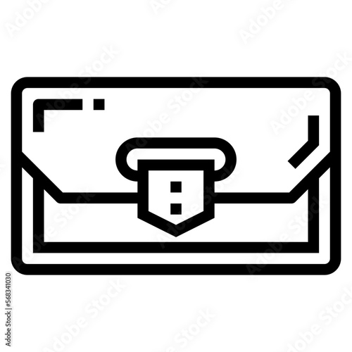 clutch line icon style