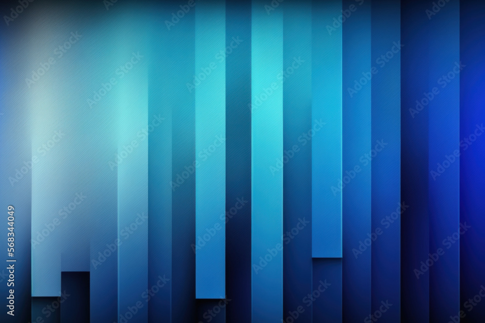 gradient of blue, blue, and light blue colors in contrast. Wallpaper with gradients for a modern