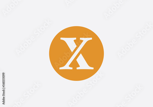 Free Download Flat letter icon and circle logo design. Alphabet icon - GFXLoad