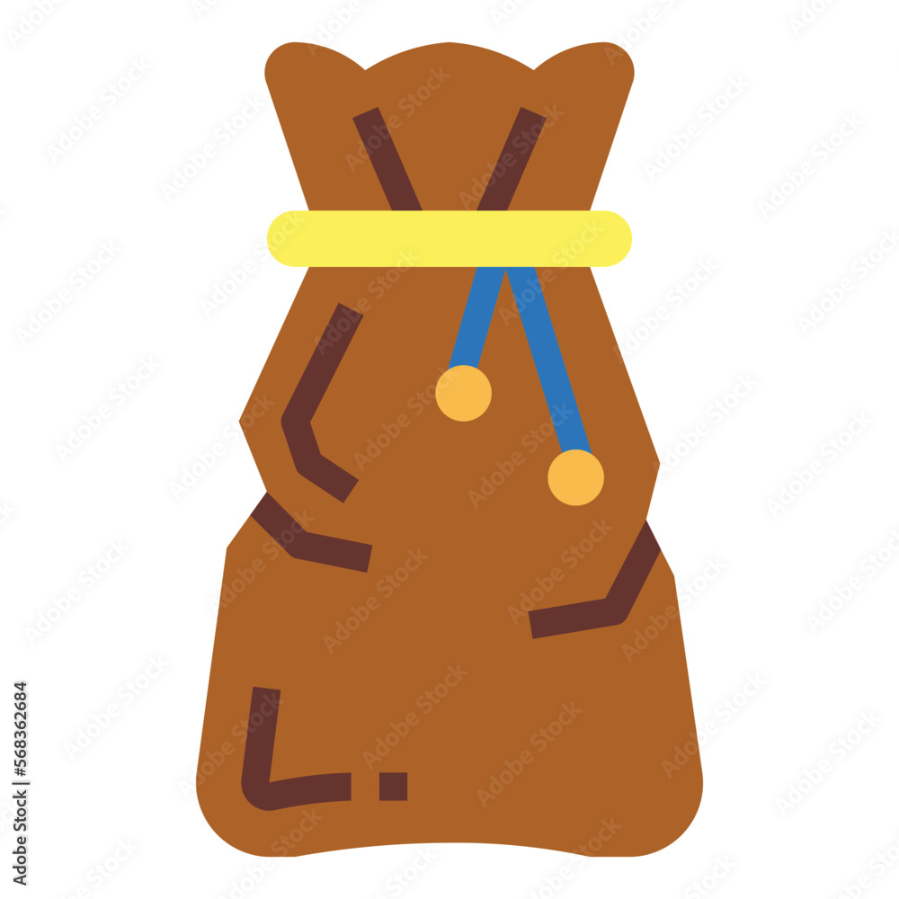 bag flat icon style bag flat icon style