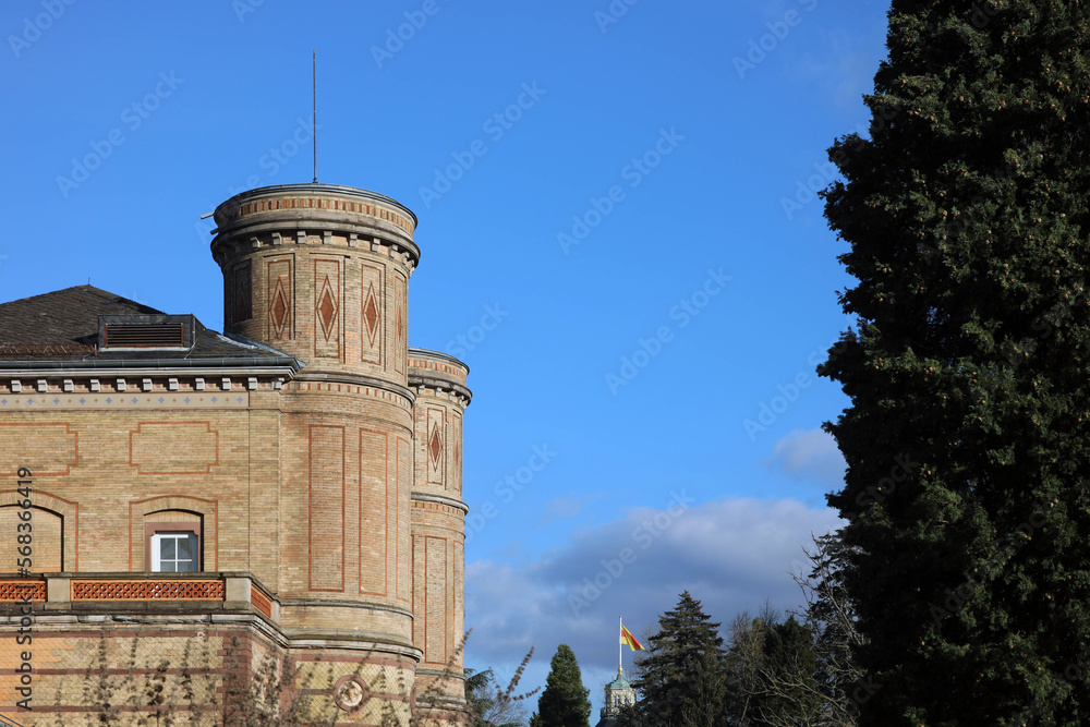 Fototapeta premium Torhaus und Schloss