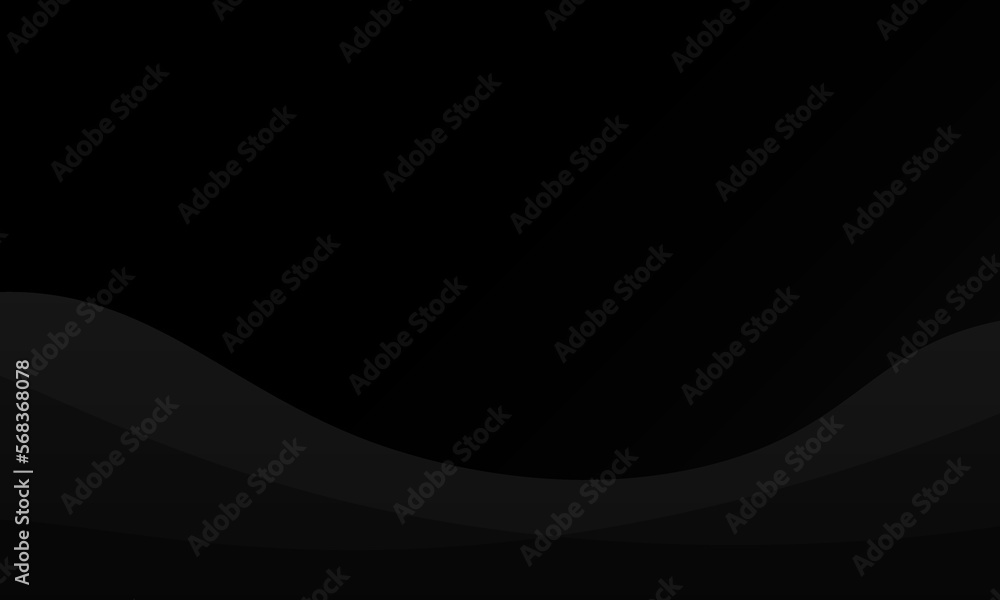 Fototapeta premium abstract black background with modern corporate technology concept presentation or banner design , web, page, greeting, card, background. Vector illustration with line stripes texture elements