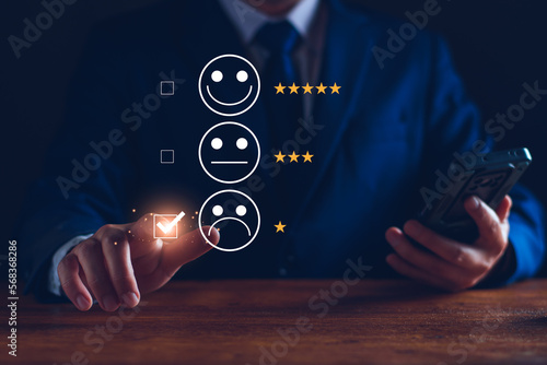 Принти на полотні Bad service concept